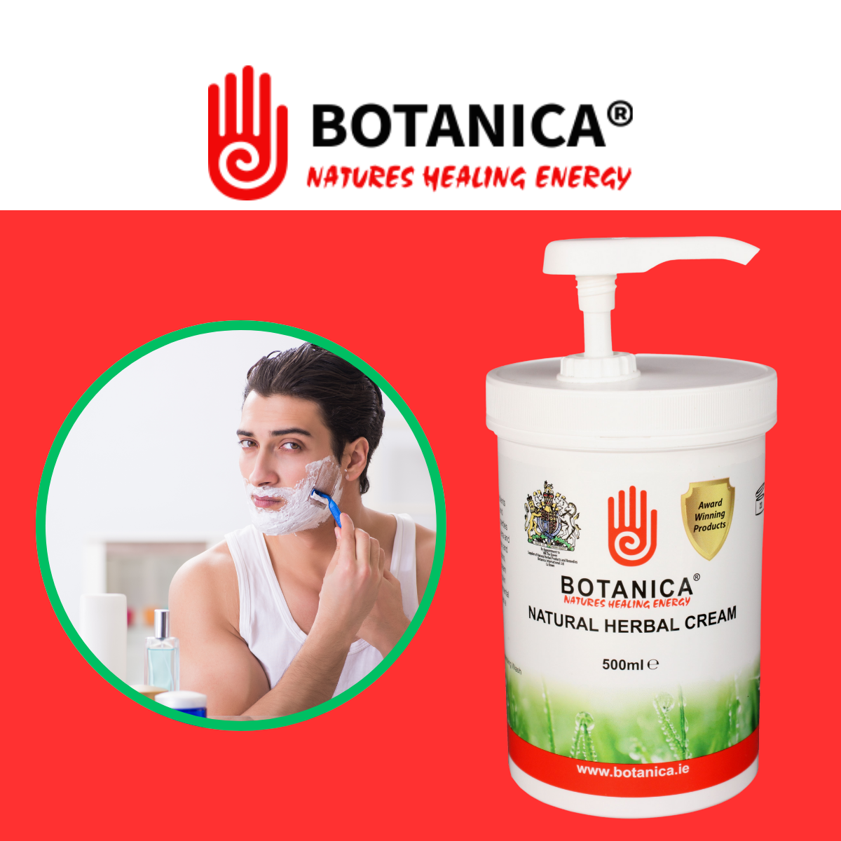 Soothe and Protect Your Skin with Botanica Cream as a Shaving and After-Shaving Balm