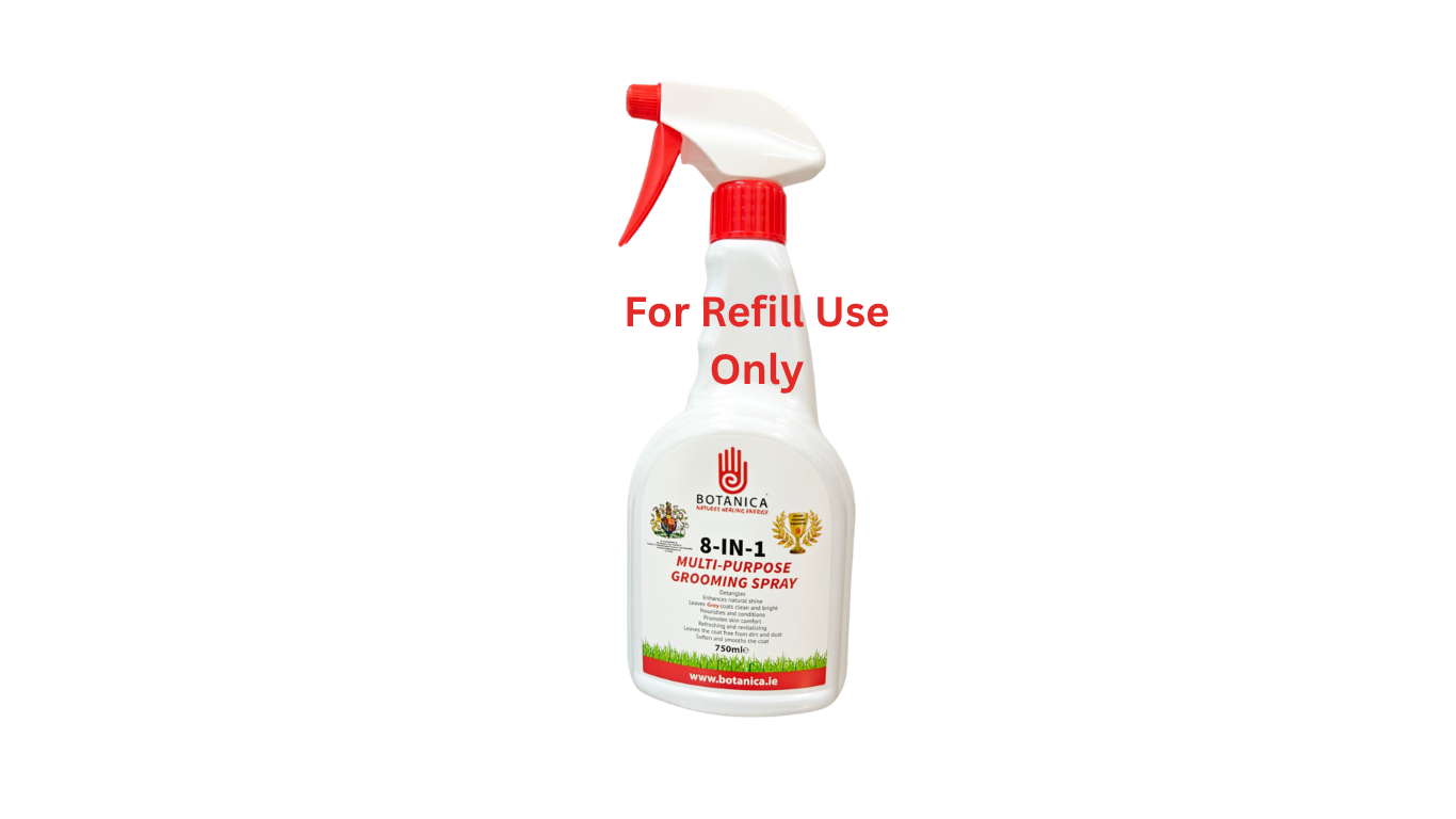 **NEW** 750ml Empty 8 in 1 Grooming Spray Bottle – For Refill Use
