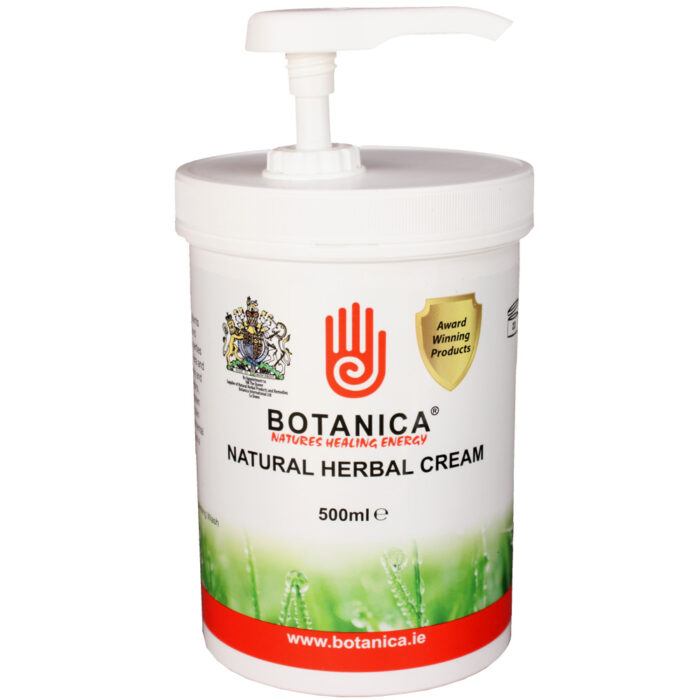 Botanica Natural Herbal Cream (500ml) is a natural cream made from herbal ingredients.