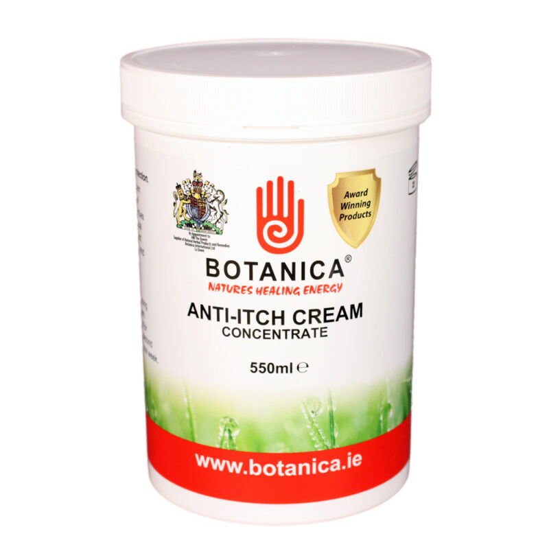 Botanica Natural Herbal Anti Itch Cream 550ml.