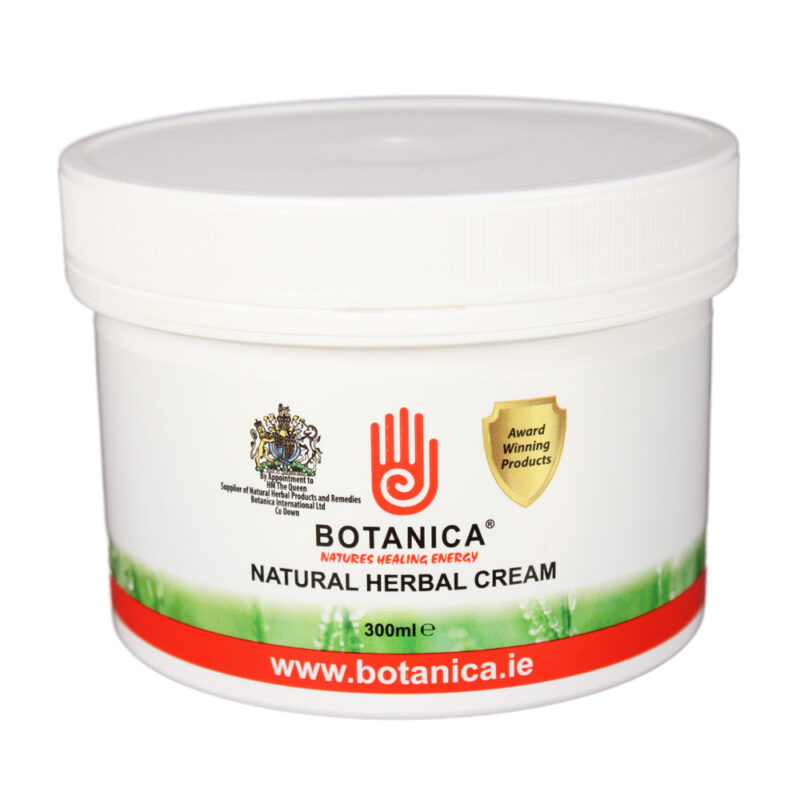 Botanica Natural Herbal Cream 300ml, made with botanica herbal ingredients.