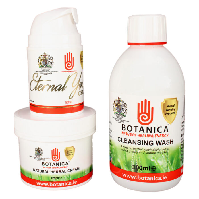 Two bottles of Botanica Promo Pack on a white background.
